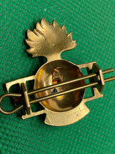 Lade das Bild in den Galerie-Viewer, Original British Army ROYAL IRISH FUSILIERS REGIMENT Collar Badge
