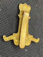 Load image into Gallery viewer, Original British Army 11th Hussars Regiment Cap Badge
