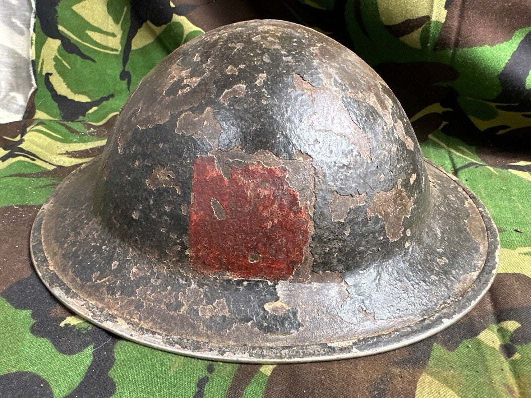 British Army Mk2 Brodie Helmet - Original WW2 - South African Manufactured