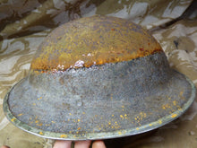 Load image into Gallery viewer, Original WW2 British Style South African Mk2 Army Combat Helmet
