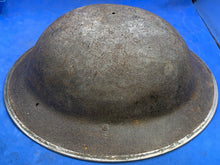 Load image into Gallery viewer, Original WW2 British Army South African Made Combat Helmet Mk2 Brodie
