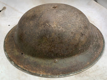 Load image into Gallery viewer, Original WW2 Combat Helmet - British / South African Army Mk2 Brodie Helmet
