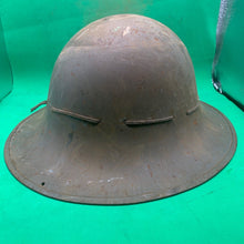 Load image into Gallery viewer, Original WW2 British Home Front Civil Defence Helmet - Zuckerman Helmet
