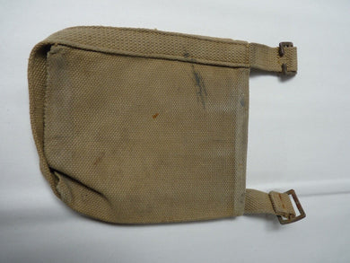 Original WW2 British Army Soldiers Water Bottle Carrier Harness - Dated 1944 - The Militaria Shop