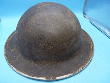 Load image into Gallery viewer, Original WW2 British Army Mk2 Army Brodie Combat Helmet
