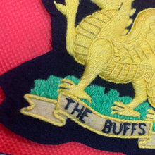 Load image into Gallery viewer, British Army The Buffs Regimental Embroidered Blazer Badge
