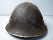 Load image into Gallery viewer, Mk3 Canadian / British Army Original WW2 Turtle Helmet High Rivet
