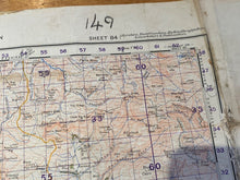 Load image into Gallery viewer, WW2 British Army 1933 MILITARY EDITION General Staff map NITHSDALE &amp; MOFFAT.
