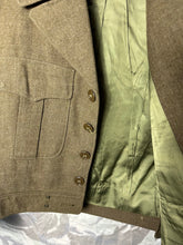 Load image into Gallery viewer, Original US Army WW2 Ike Jacket Battledress - 36&quot; Regular Chest
