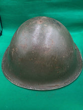 Load image into Gallery viewer, Original WW2 British Army / Canadian Army Mk3 Turtle Combat Helmet
