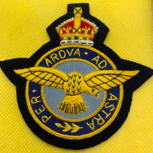 Load image into Gallery viewer, British RAF Royal Air Force Embroidered Blazer Badge - Kings Crown
