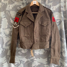 Load image into Gallery viewer, Original British Army 49 Pattern REME Battledress Uniform Jacket - 36&quot; Chest
