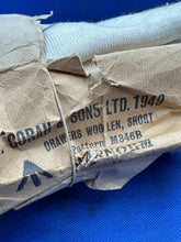 Load image into Gallery viewer, Original WW2 Pattern British Army Woollen Shorts / Boxer Shorts - Pattern M346B
