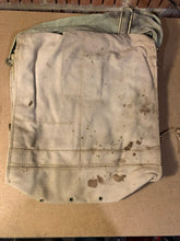 Load image into Gallery viewer, Original WW2 British Army Indian Made Soldiers Gas Mask Bag &amp; Strap - 1943 Dated
