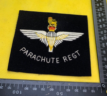 Load image into Gallery viewer, British Army Parachute Regiment Embroidered Blazer Badge
