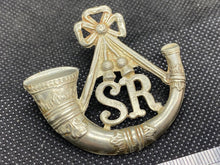 Load image into Gallery viewer, Original British Army WW1 CAMERONS SCOTTISH RIFLES Glengarry / Cap Badge
