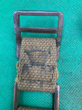 Load image into Gallery viewer, Original WW2 British Army 37 Pattern Brace Adaptors Pair - 1941 Dated
