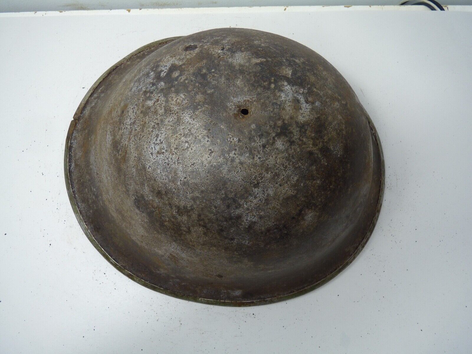 Mk3 Canadian / British Army Original WW2 Turtle Helmet High Rivet - The Militaria Shop