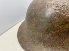 Load image into Gallery viewer, Original Rolled Edge WW1/WW2 British Army Brodie Mk1 Combat Helmet
