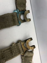 Charger l&#39;image dans la galerie, Original WW2 British Army 37 Pattern L Straps Pair - Wartime Dated
