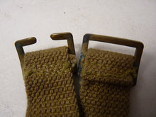 Load image into Gallery viewer, Original WW2 1942 Dated British Army 37 Pattern Water Bottle Carrier Harness
