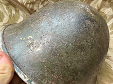 Load image into Gallery viewer, WW2 Mk3 High Rivet Turtle - British / Canadian Army Helmet - Nice Original
