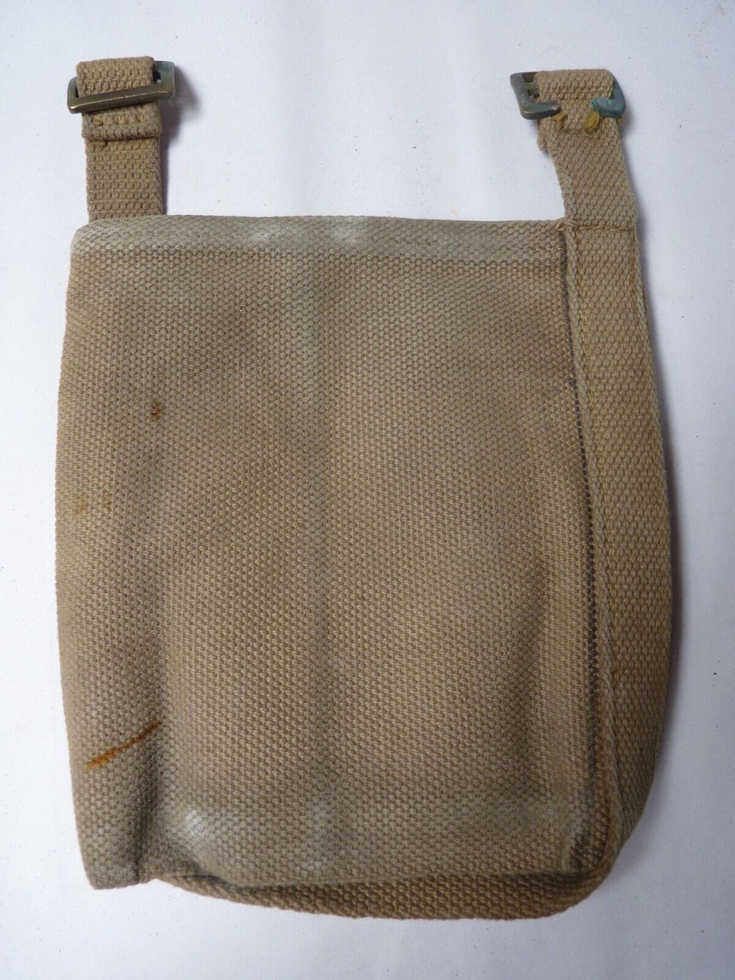 Original WW2 British Army Soldiers Water Bottle Carrier Harness - Dated 1944 - The Militaria Shop