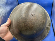 Load image into Gallery viewer, Original WW2 British Army (South African) Mk2 Combat Helmet &amp; Liner Set
