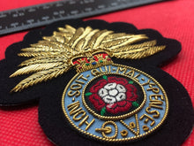 Load image into Gallery viewer, British Army Bullion Embroidered Blazer Badge - Royal Fusiliers
