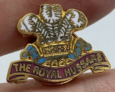 The Royal Hussars - NEW British Army Military Cap/Tie/Lapel Pin Badge #61 - The Militaria Shop