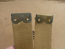 Load image into Gallery viewer, Original WW2 British Army 37 Pattern Yoke Utility Shoulder Strap- M.W&amp;S Ltd 1940
