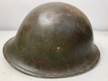 Load image into Gallery viewer, Mk3 Canadian / British Army Original WW2 Turtle Helmet High Rivet
