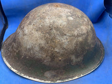 Load image into Gallery viewer, Original WW2 British Army / Canadian Army Mk3 Turtle Combat Helmet
