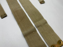 Charger l&#39;image dans la galerie, Original WW2 British Army 37 Pattern L Straps Pair - Wartime Dated
