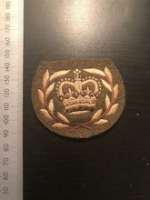 Load image into Gallery viewer, A very clean English made British Regimental Sgt. Majors sleeve badge.
