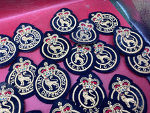 Load image into Gallery viewer, A Quantity of Queen&#39;s Crown Civil Defence / ICDS Beret / Tunic Badges.
