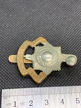 Load image into Gallery viewer, Original WW2 British Army Royal Sussex Regiment Brass Cap Badge
