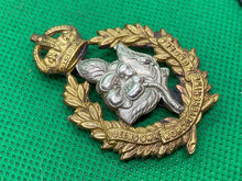 Load image into Gallery viewer, WW1 British Army Queen&#39;s Own Worcestershire Hussars Cap Badge
