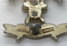 Load image into Gallery viewer, British Army 9th / 12th Lancers staybrite collar / cap badge  ----- B5
