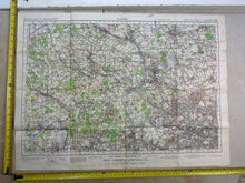 Load image into Gallery viewer, Original WW2 British Army OS Map of England - War Office - Watford
