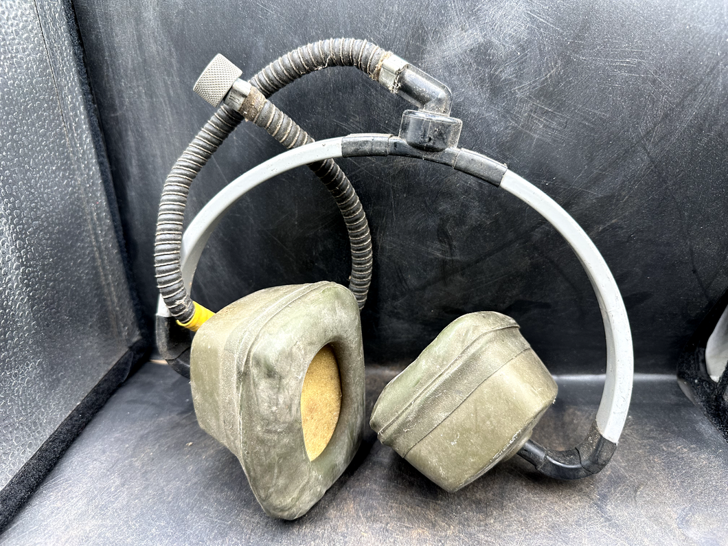 Original British Army AFV / Air Crew Breifing Headset - FV2023759