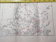 Load image into Gallery viewer, Original Boer War/British Army/ Planning Map. BULLER&#39;S ADVANCE THROUGH NATAL.
