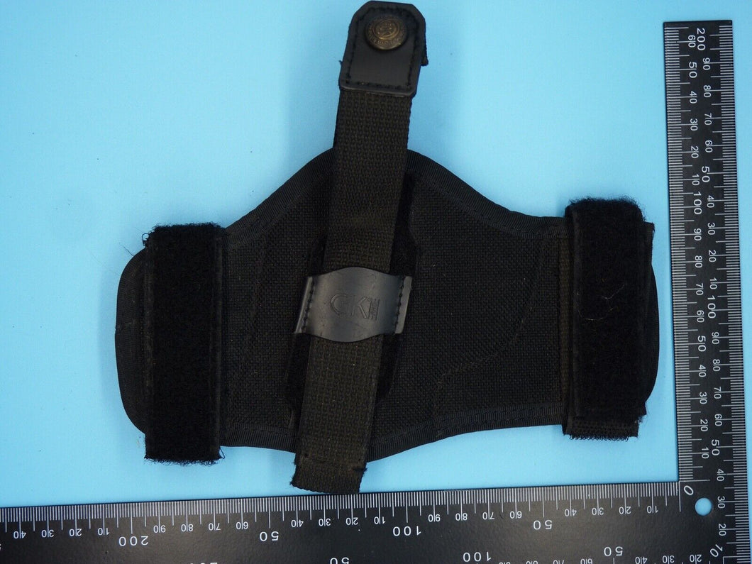 Black Fabric Tactical Belt Mounted Pistol Holster - GK Pro
