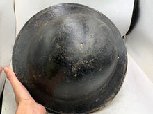 Load image into Gallery viewer, Original WW2 Combat Helmet - British / South African Army Mk2 Brodie Helmet
