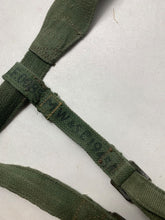 Charger l&#39;image dans la galerie, Original WW2 British Army 44 Pattern Shoulder Cross Straps Set - 1945 Dated
