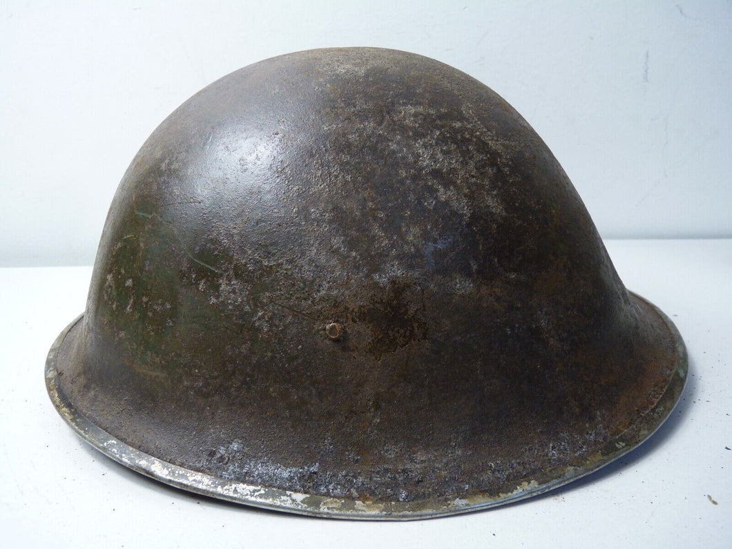 Mk3 Canadian / British Army Original WW2 Turtle Helmet High Rivet