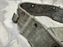 Load image into Gallery viewer, Original WW2 British Army 44 Pattern Soldiers Belt - 36&quot; Waist
