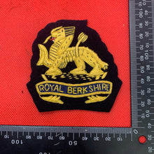 Load image into Gallery viewer, British Army Royal Berkshire Regimental Embroidered Blazer Badge
