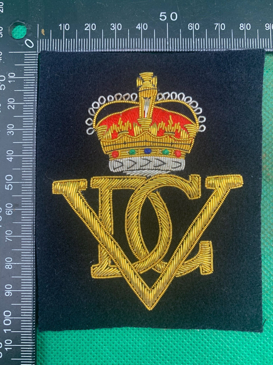 Blazerabzeichen mit Bullion-Stickerei der britischen Armee – 5. Inniskilling Dragoon Guards 