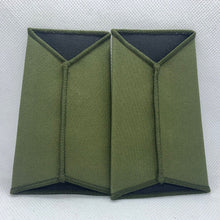 Load image into Gallery viewer, Cadet ACF OD Green Rank Slides / Epaulette Pair Genuine British Army - NEW
